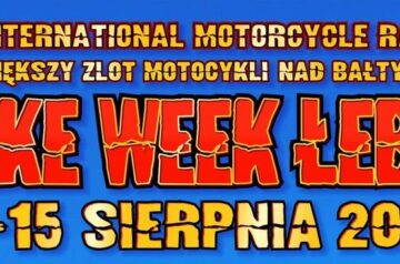 XII International Motorcycle Rally „Bike Week Łeba 2022” !