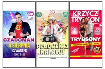 Harmonogram imprez na ten weekend w Weselu i Mozarcie