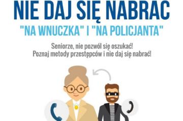 Seniorze nie daj się oszukać ! Pilnujmy naszych „dziadków” !